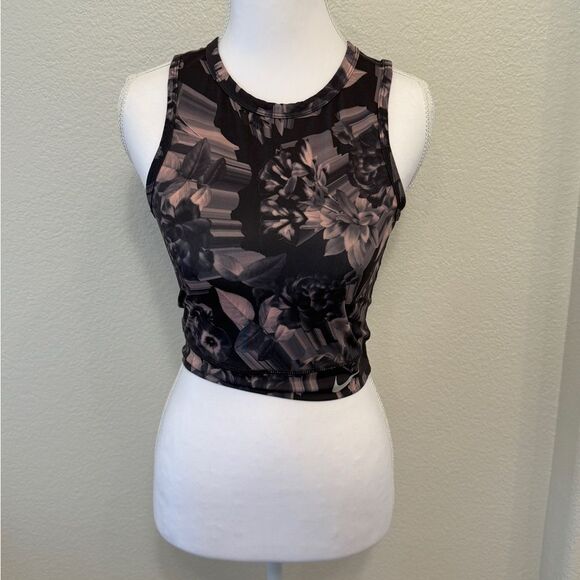 Nike Epic Luxe Printed Crop Top - Picture 3 of 7